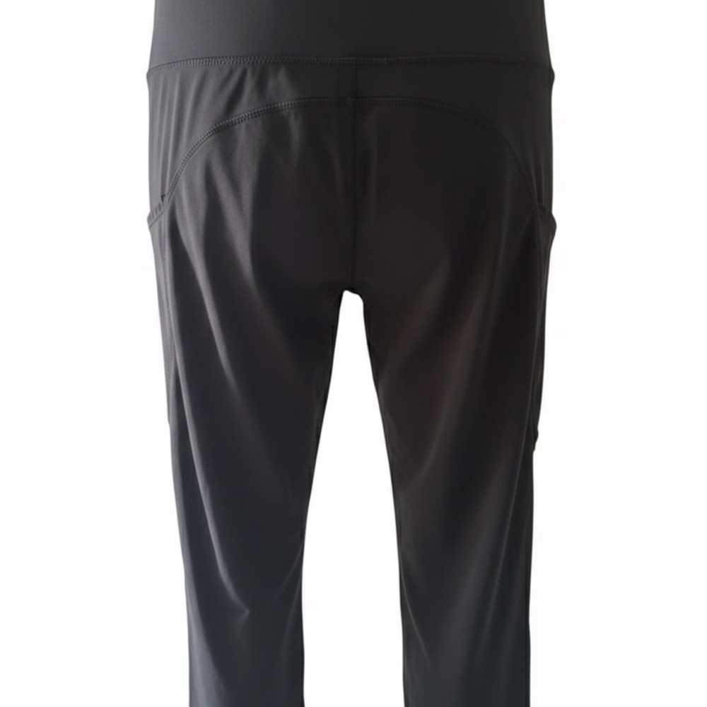 Tangerine Black High-Waist Activewear Leggings with Pockets - Size L